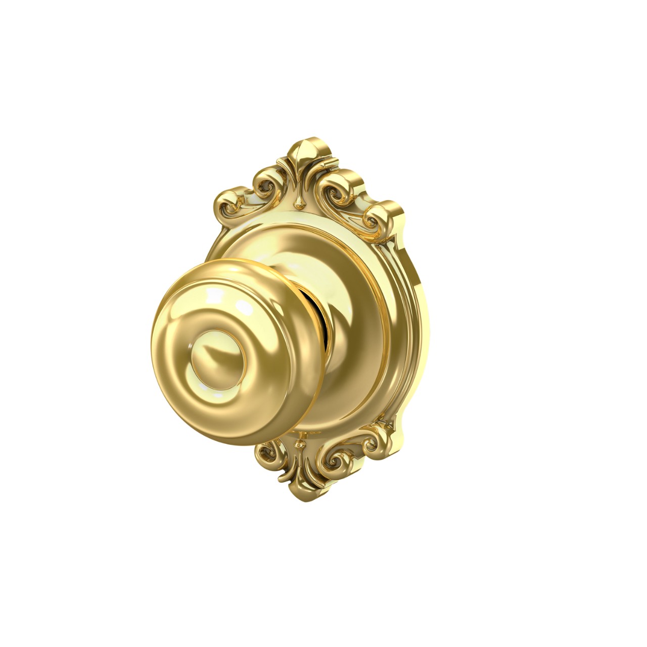 Georgian Knob Hall & Closet Lock