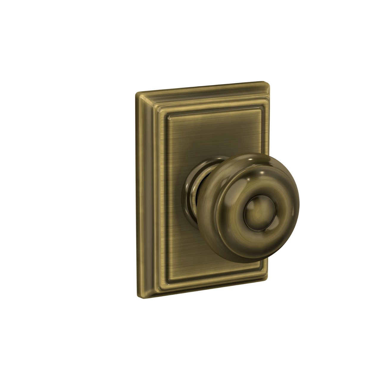 Georgian Knob Hall & Closet Lock