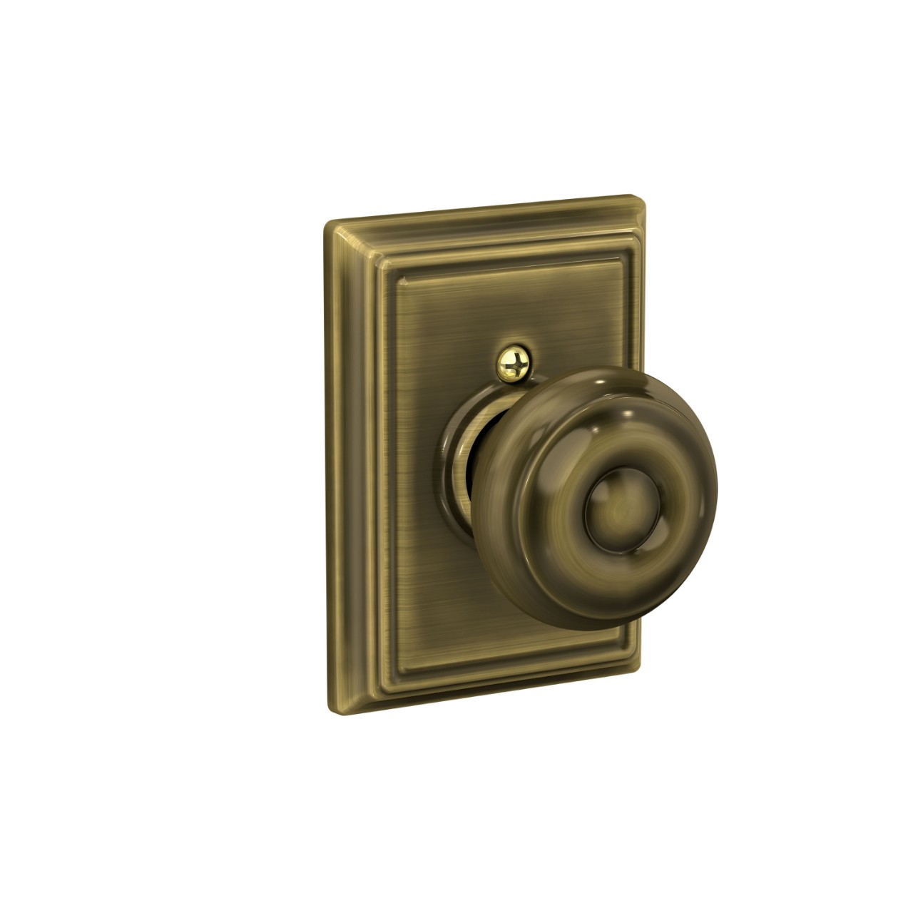 Georgian Knob Hall & Closet Lock