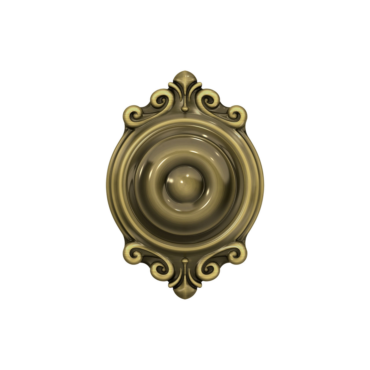 Georgian Knob Hall & Closet Lock