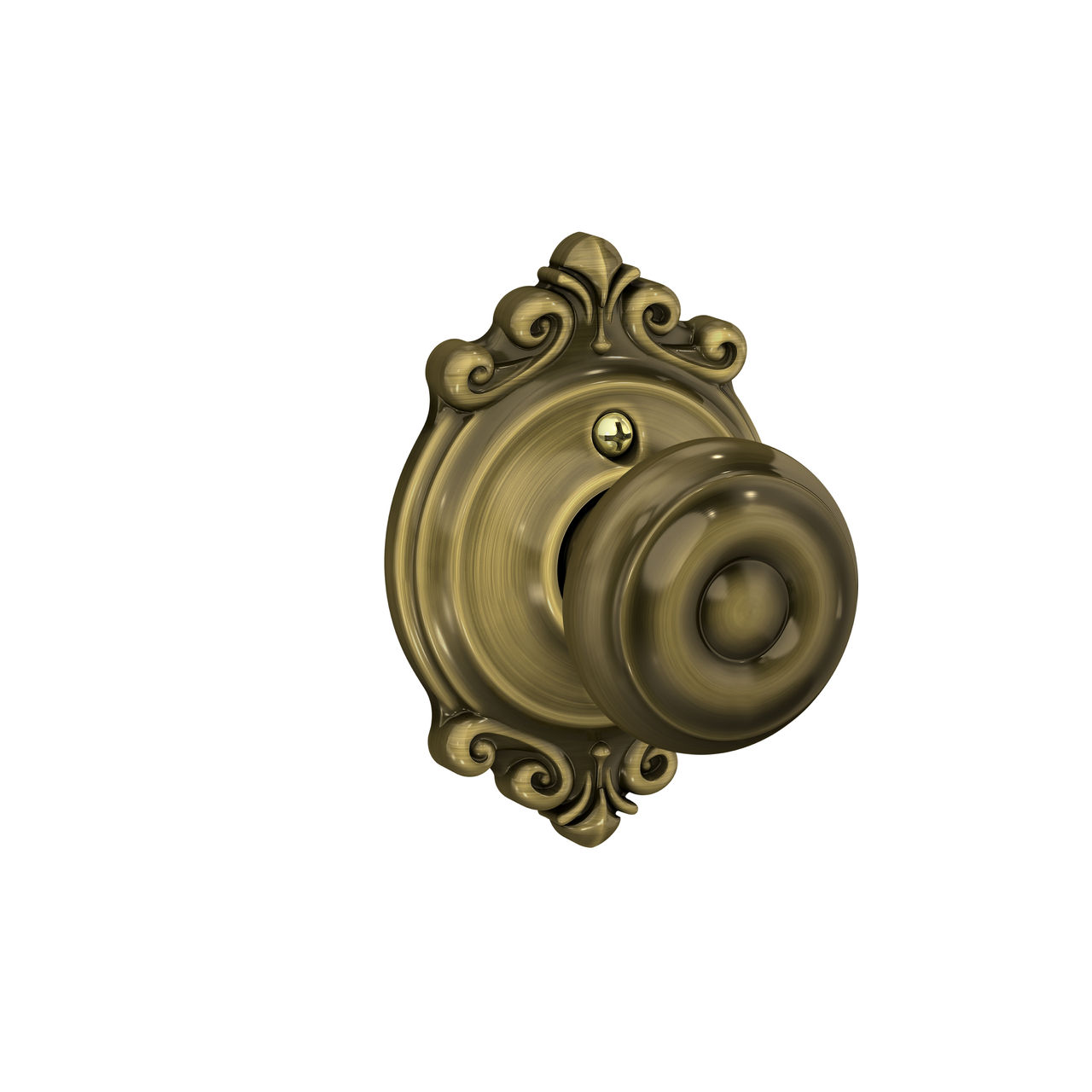Georgian Knob Hall & Closet Lock
