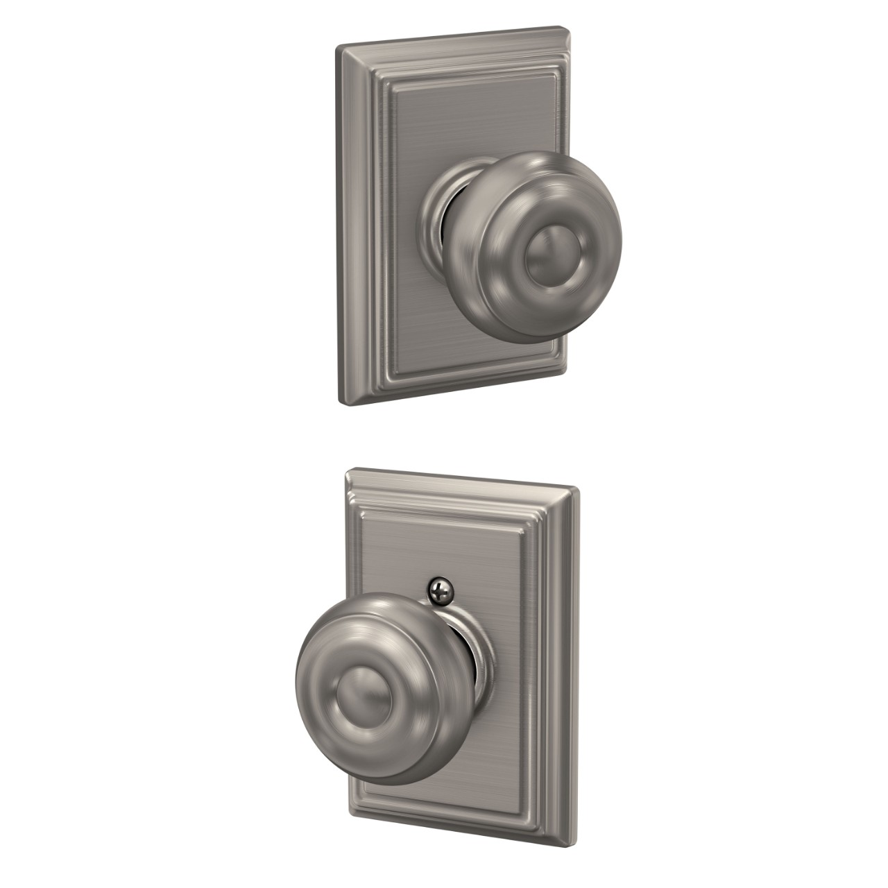 Georgian Knob Hall & Closet Lock