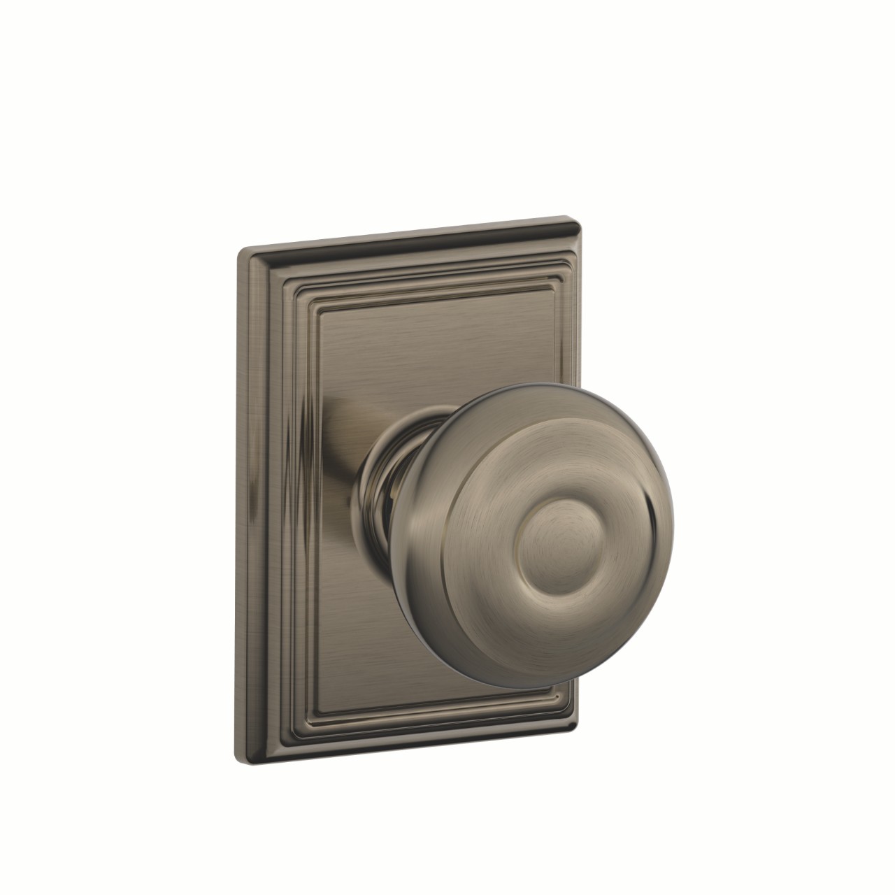 Georgian Knob Hall & Closet Lock