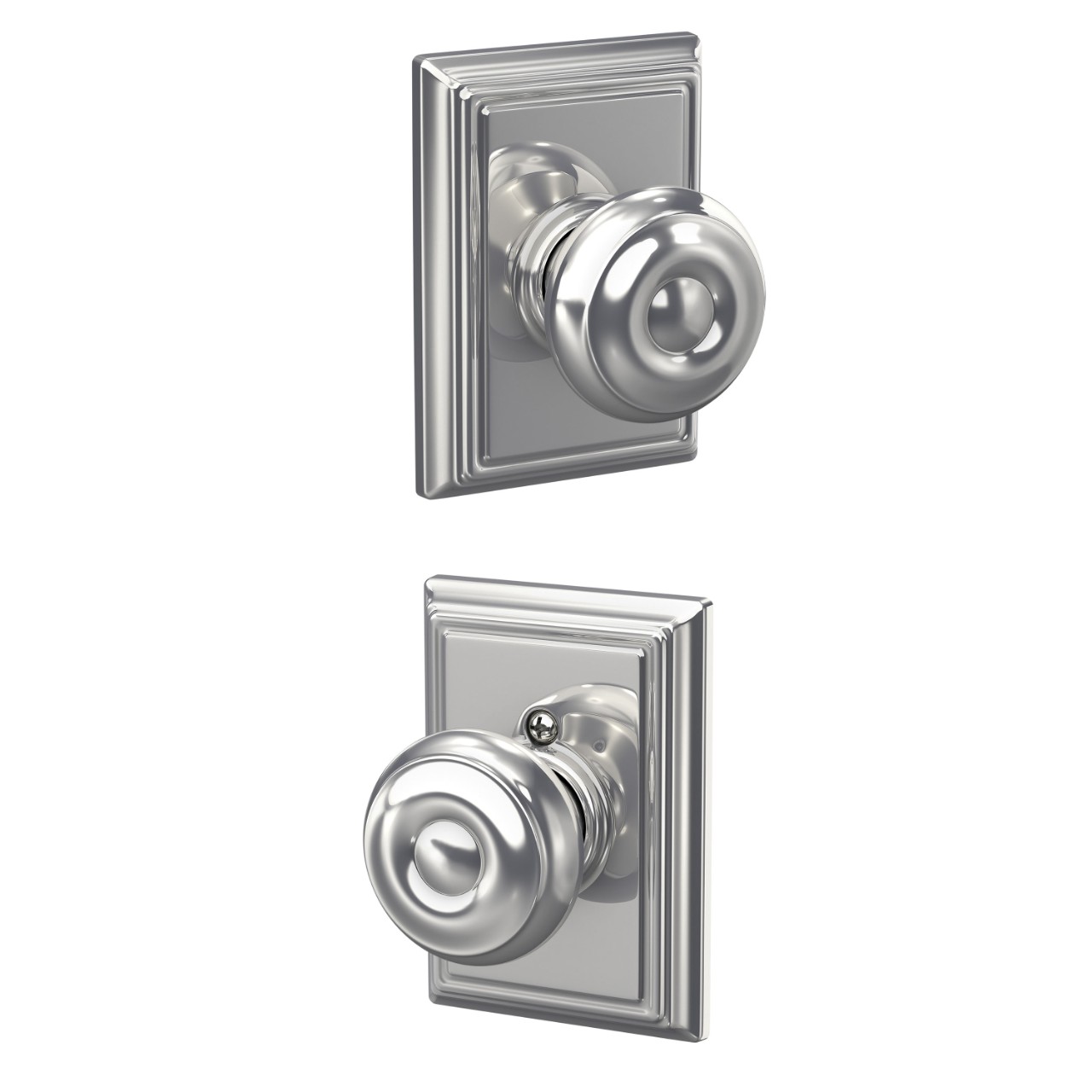 Georgian Knob Hall & Closet Lock