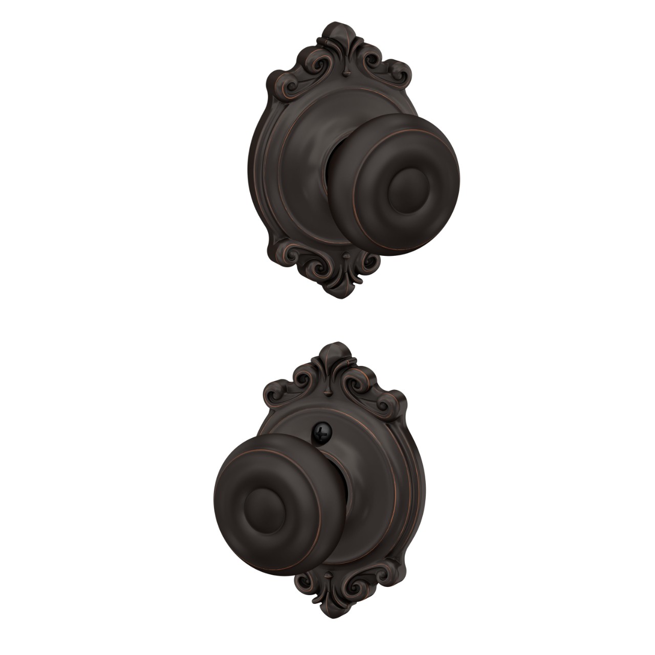 Georgian Knob Hall & Closet Lock