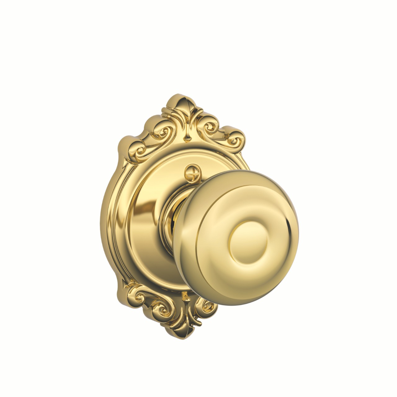 Georgian Knob Non-Turning Lock