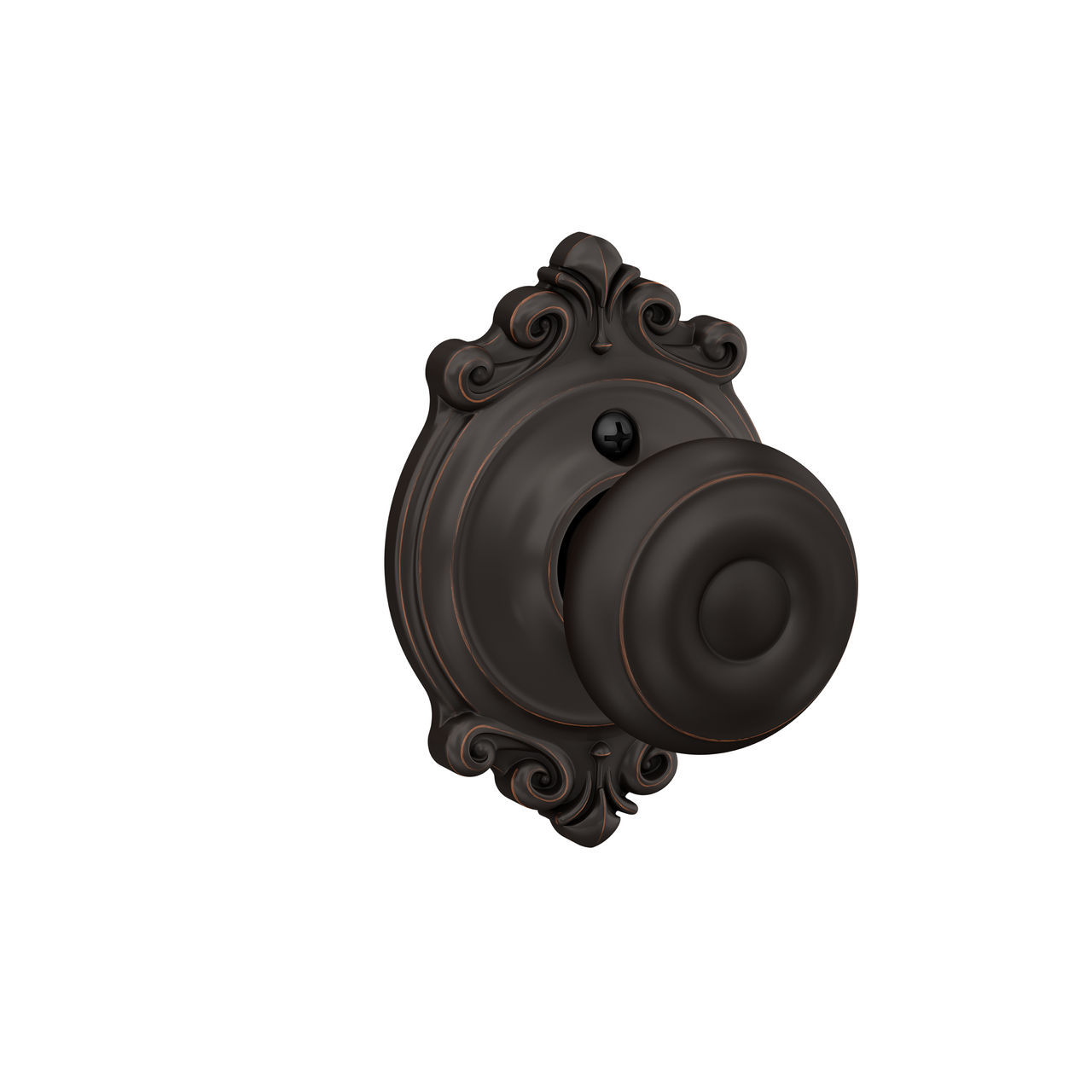 Georgian Knob Non-Turning Lock