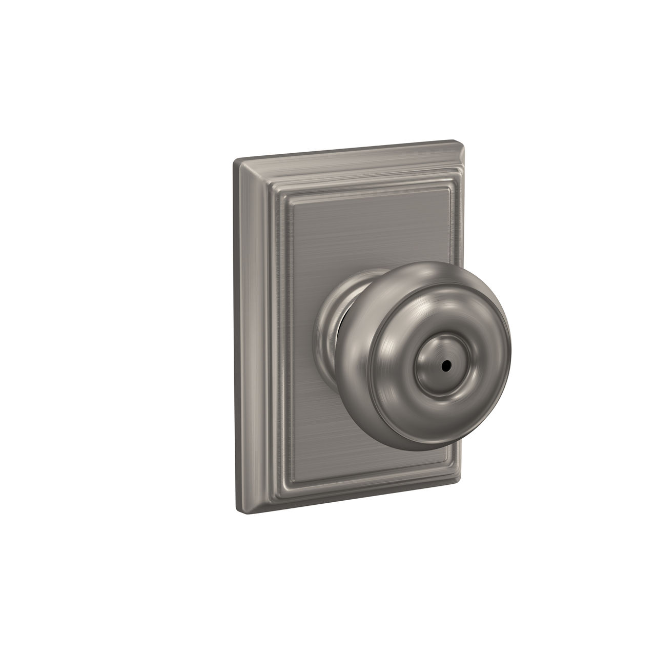 Georgian Knob Bed & Bath Lock