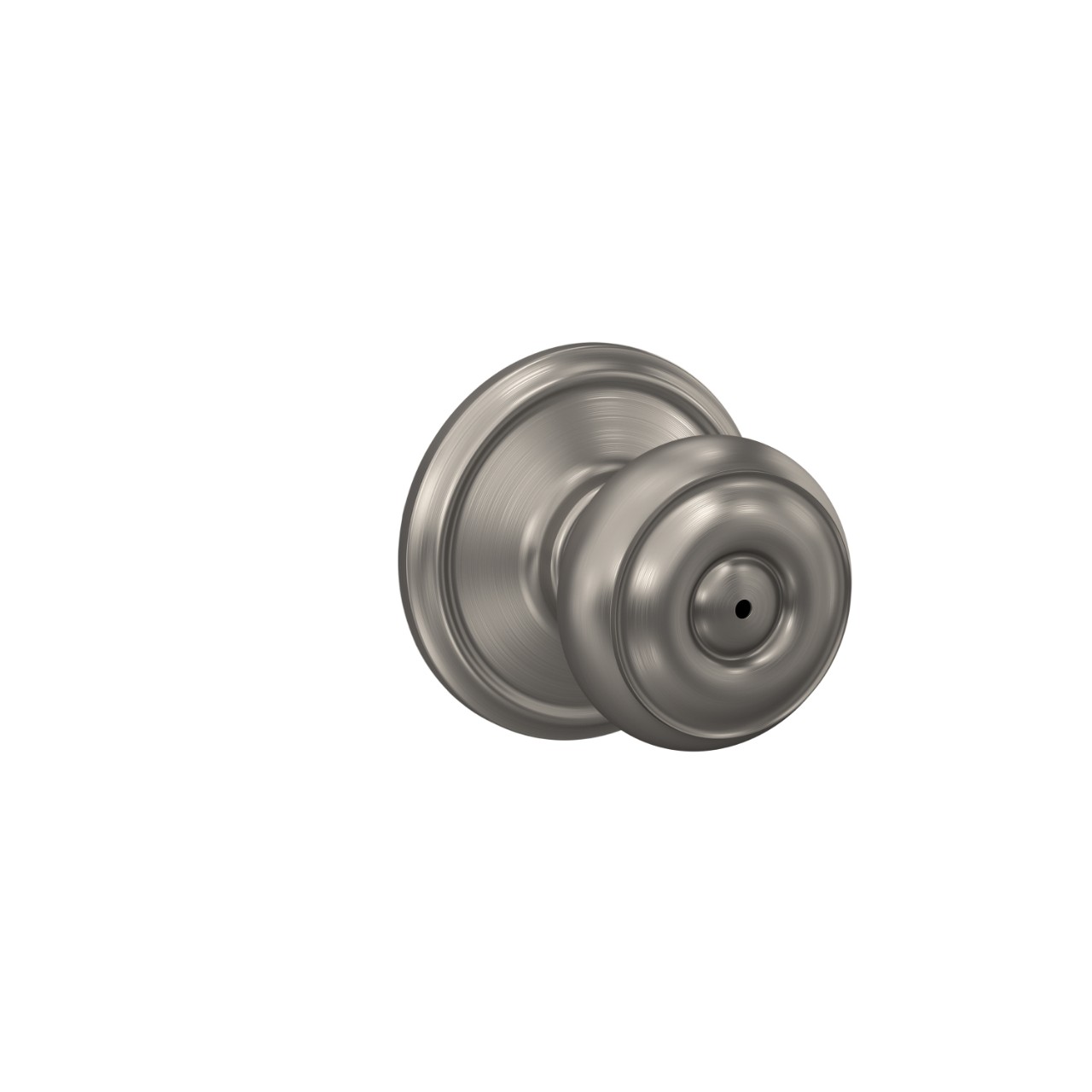 Georgian Knob Bed & Bath Lock