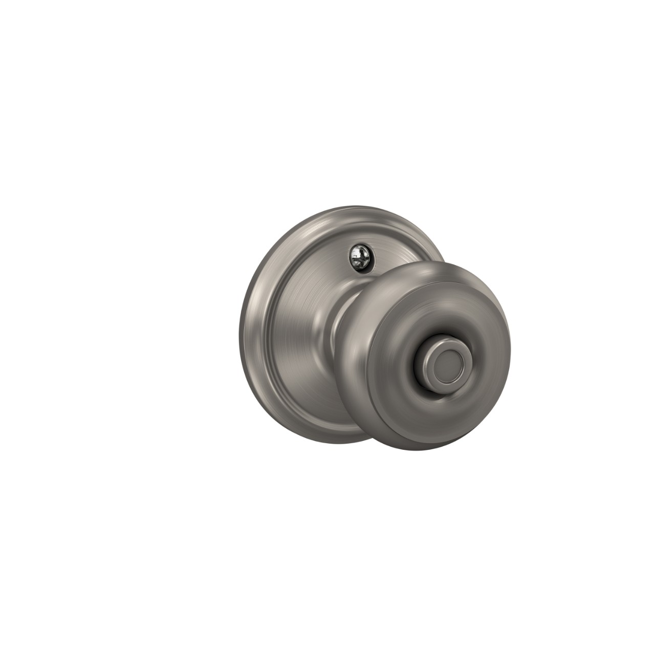 Georgian Knob Bed & Bath Lock