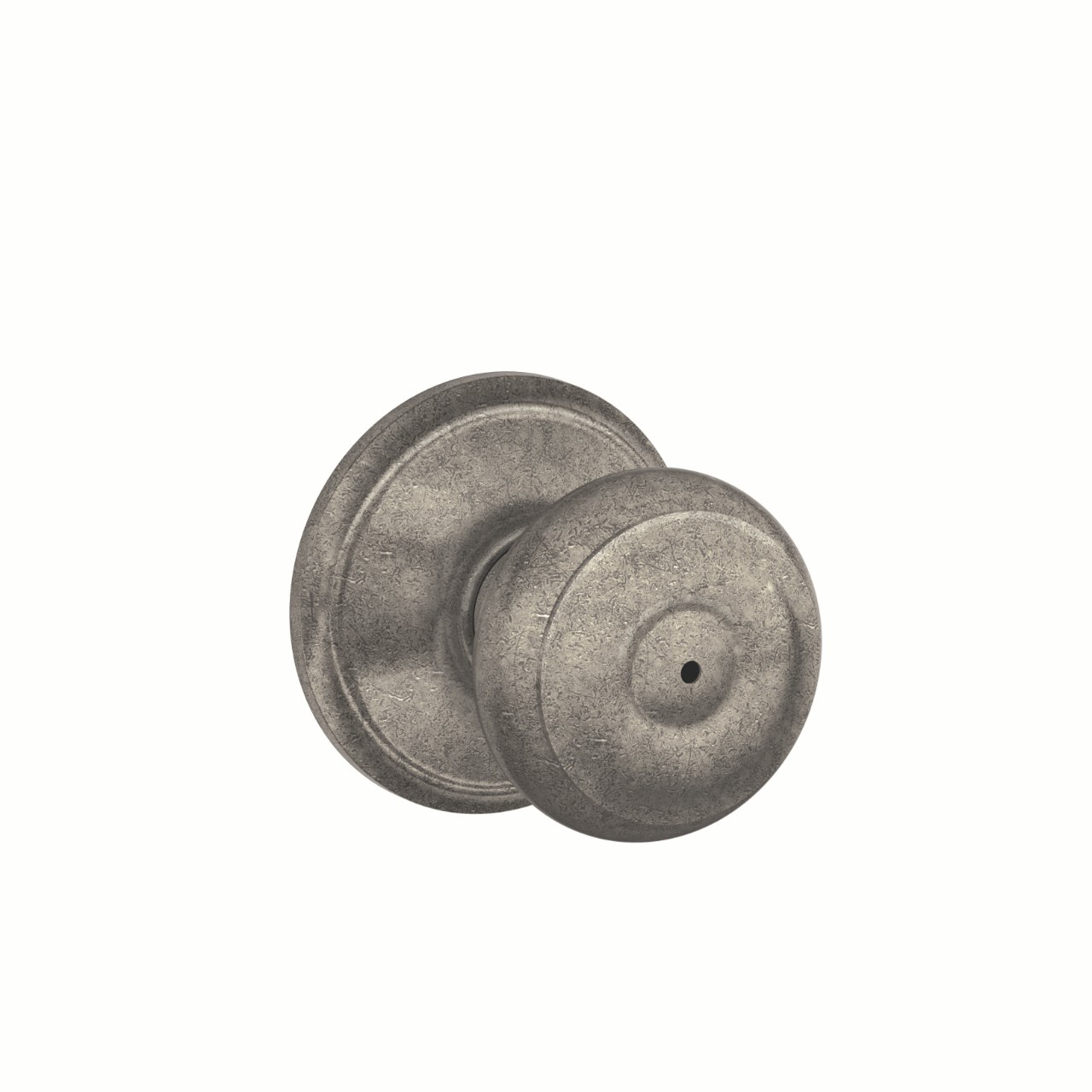 Georgian Knob Bed & Bath Lock