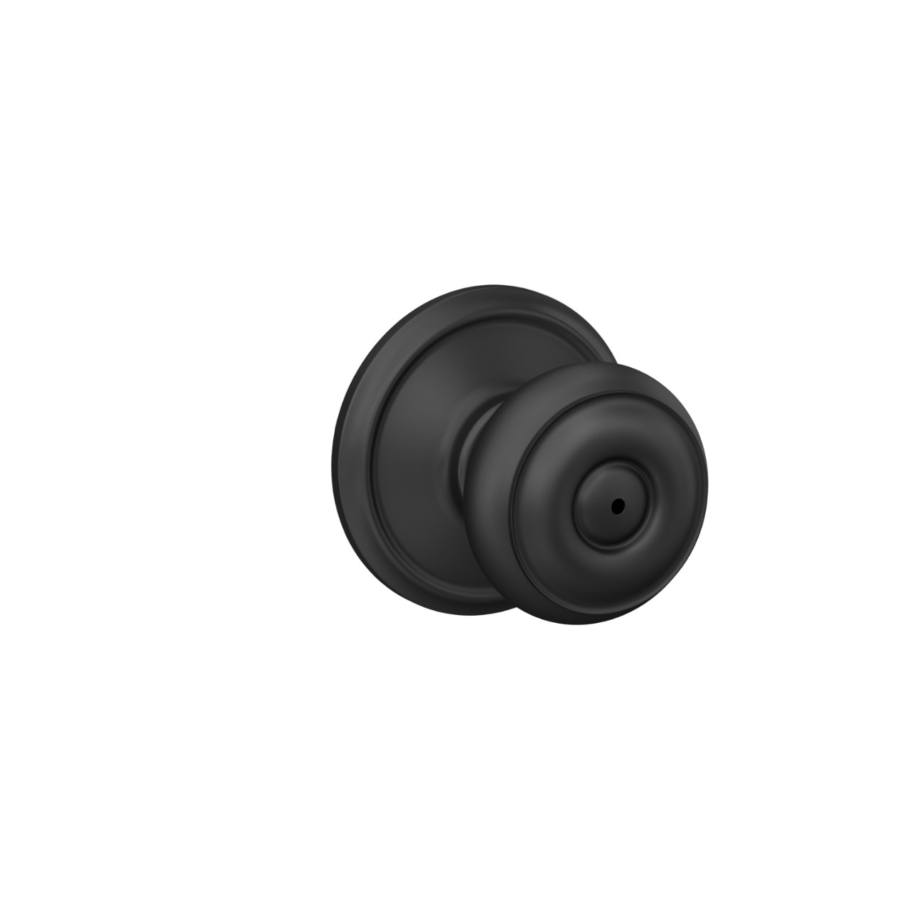 Georgian Knob Bed & Bath Lock
