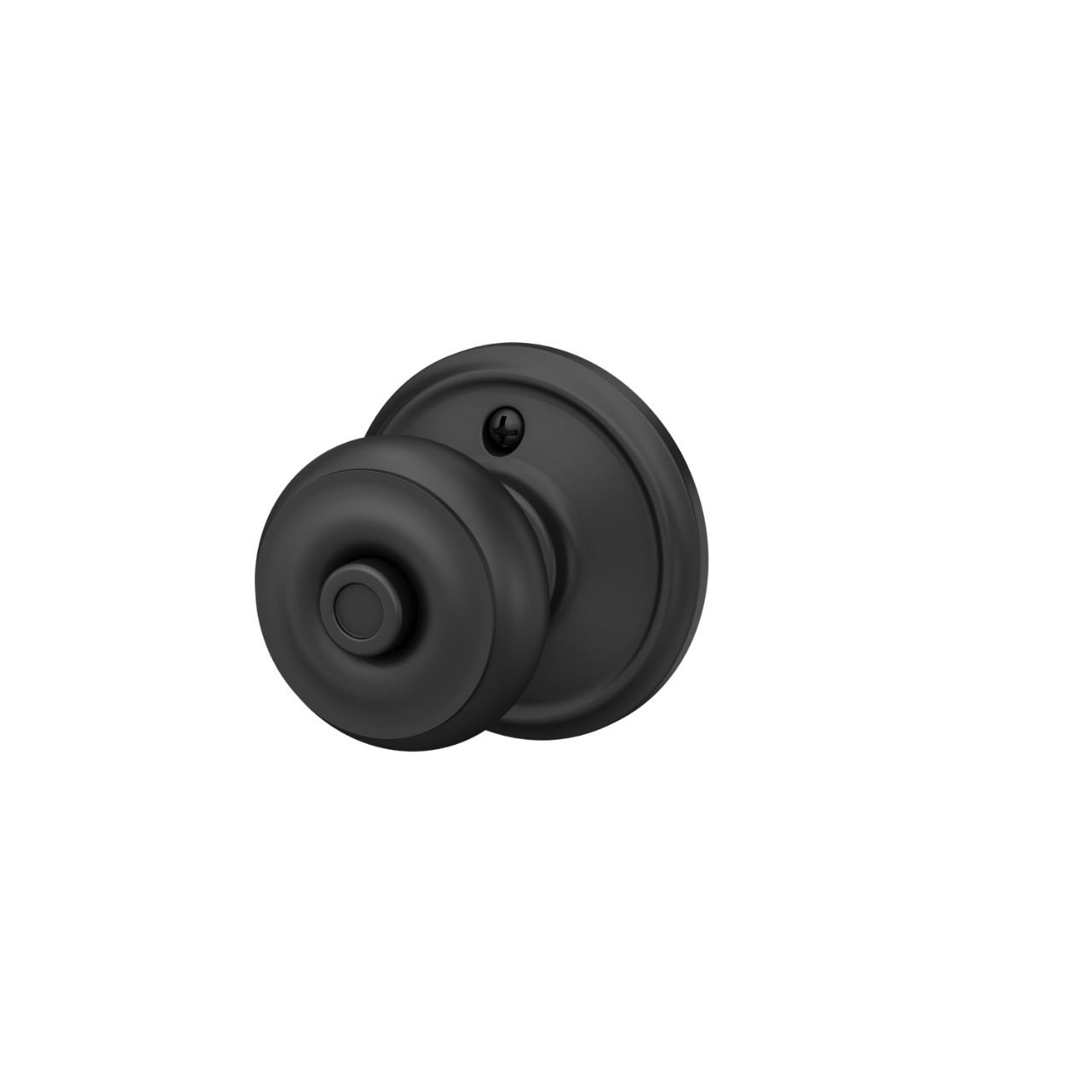 Georgian Knob Bed & Bath Lock