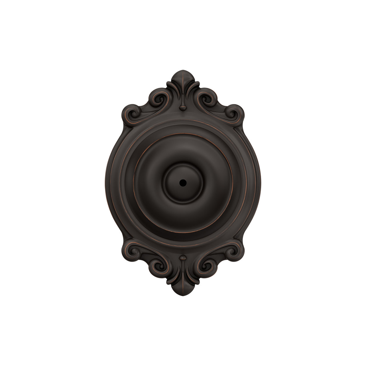 Georgian Knob Bed & Bath Lock