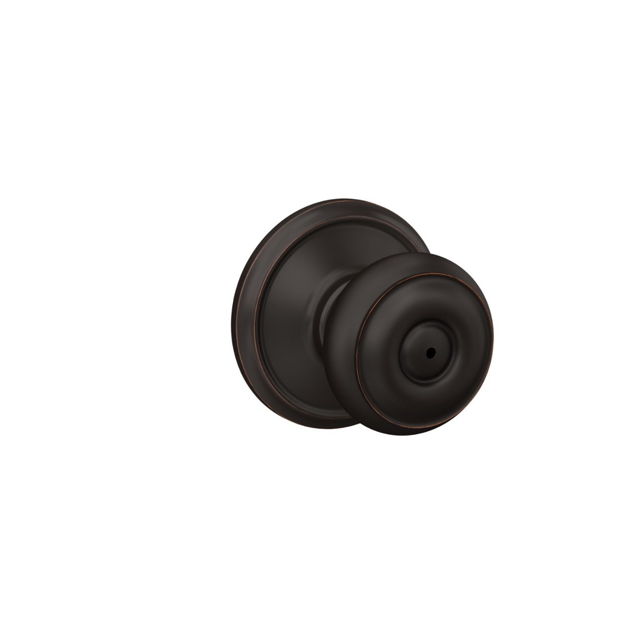 Georgian Knob Bed & Bath Lock