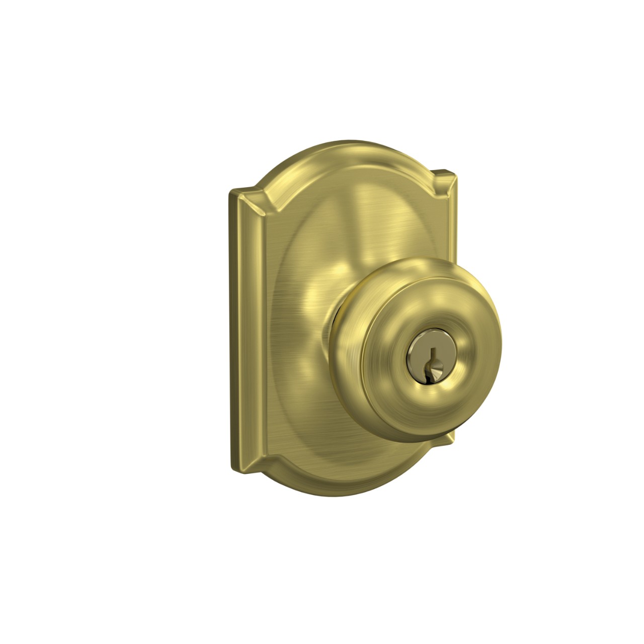 Georgian Knob Keyed Entry Lock