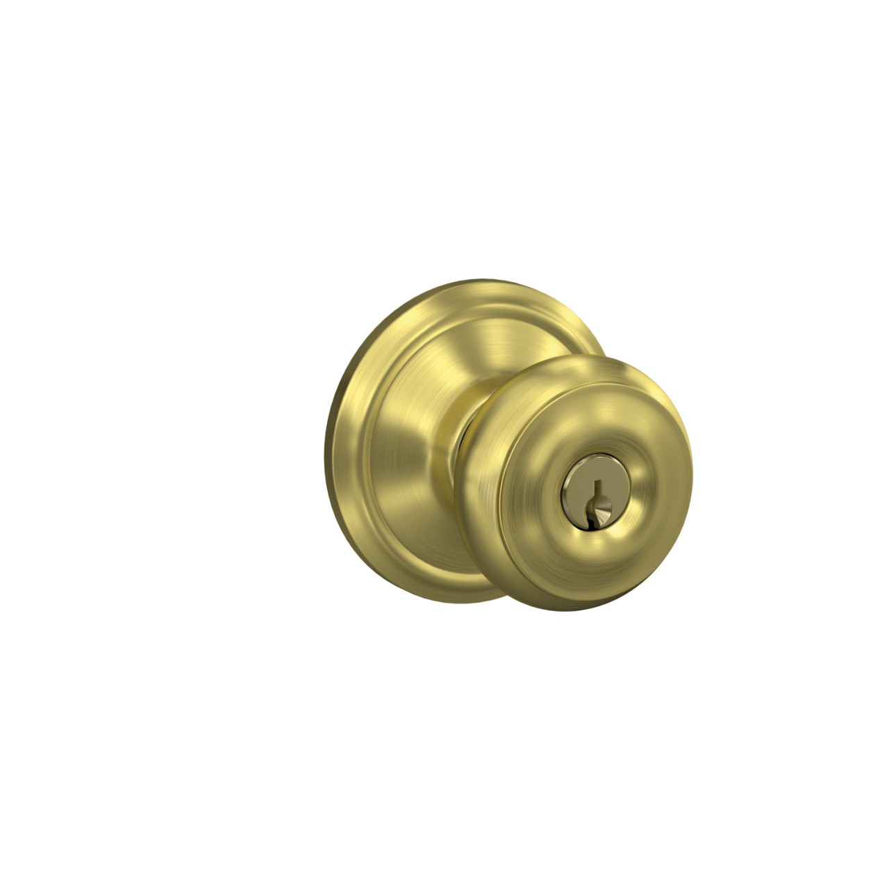 Georgian Knob Keyed Entry Lock