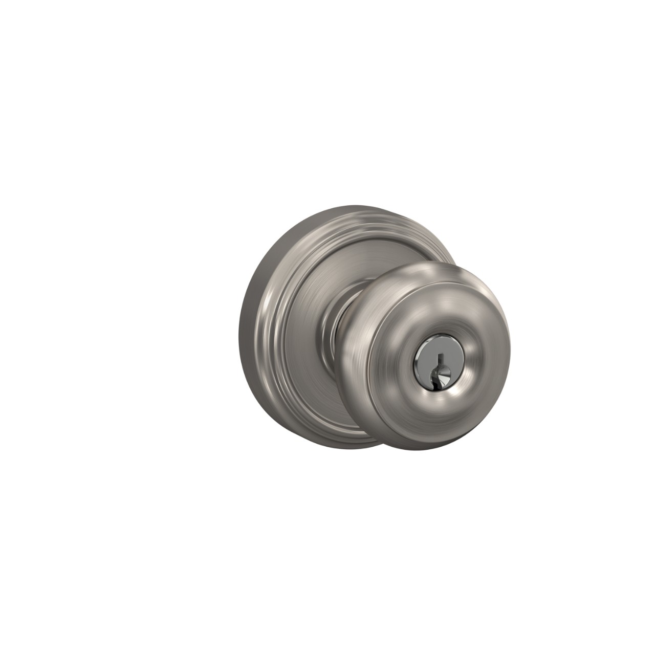 Georgian Knob Keyed Entry Lock