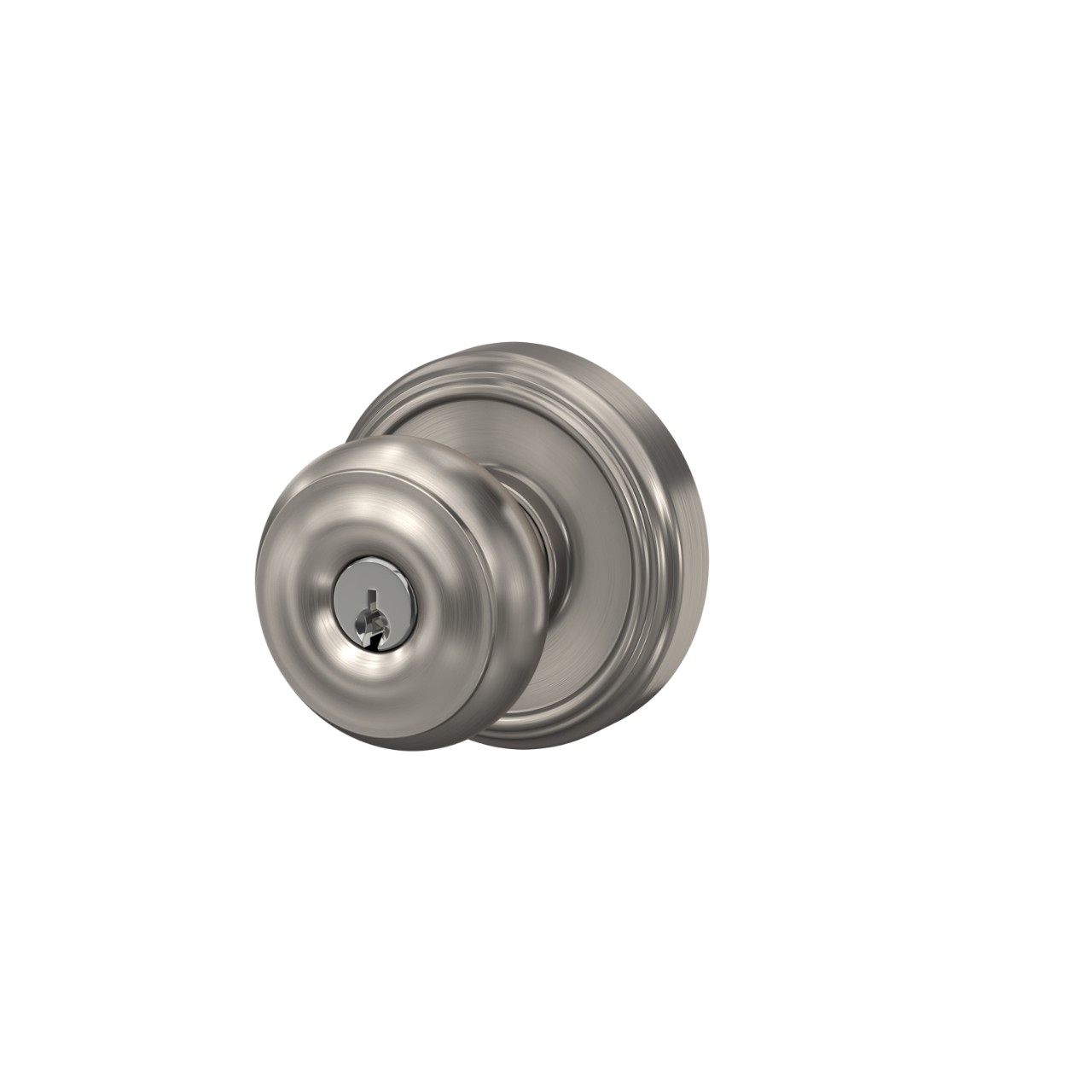 Georgian Knob Keyed Entry Lock