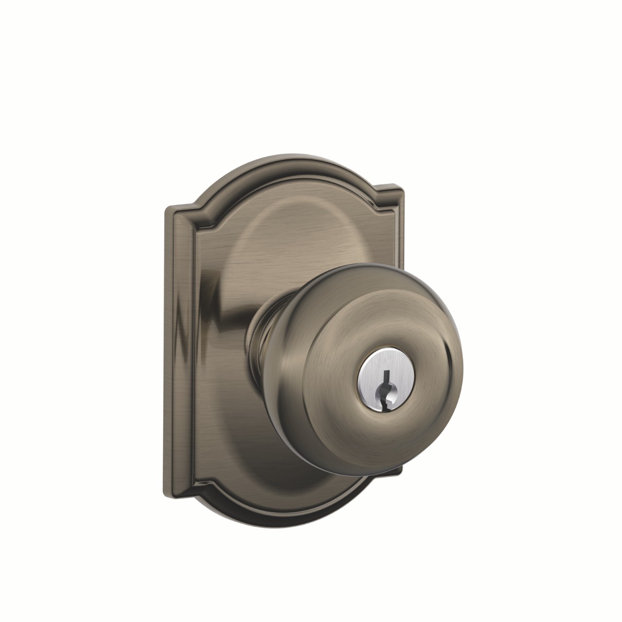 Georgian Knob Keyed Entry Lock