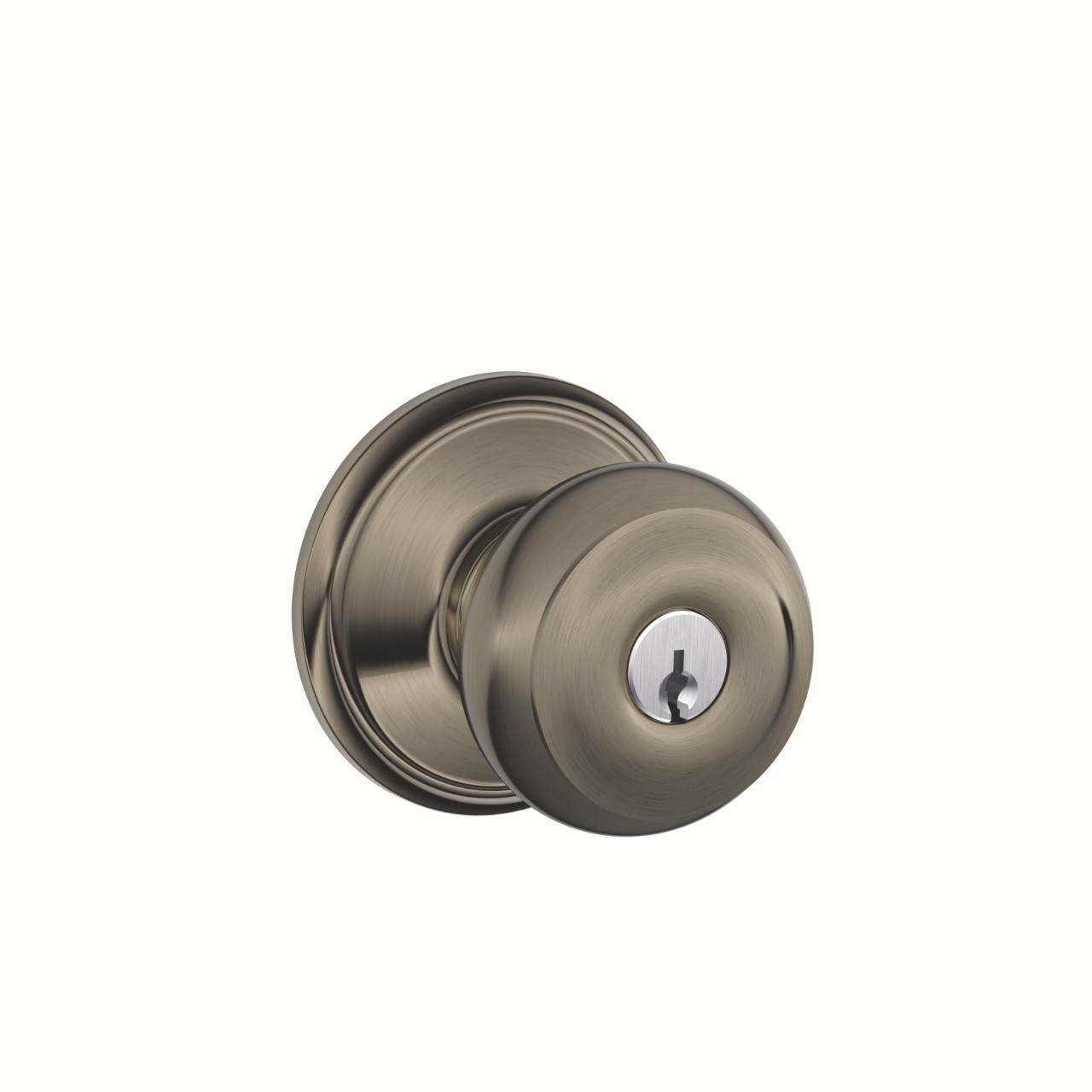 Georgian Knob Keyed Entry Lock