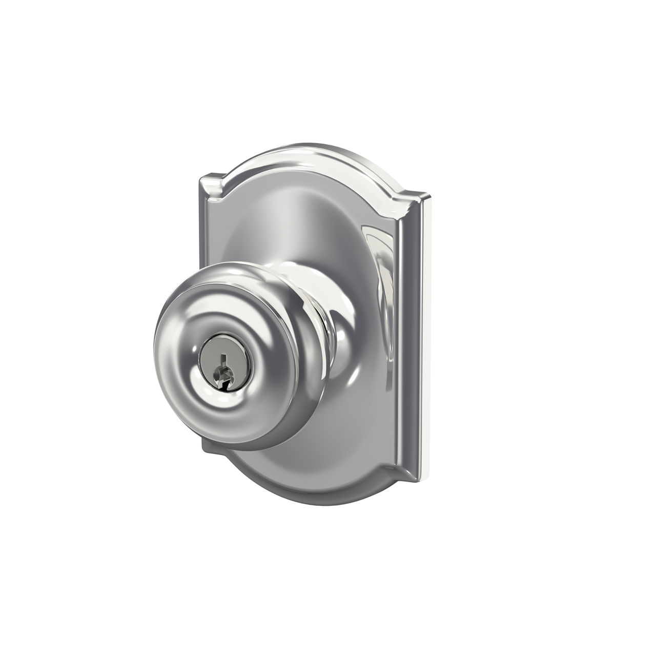 Georgian Knob Keyed Entry Lock