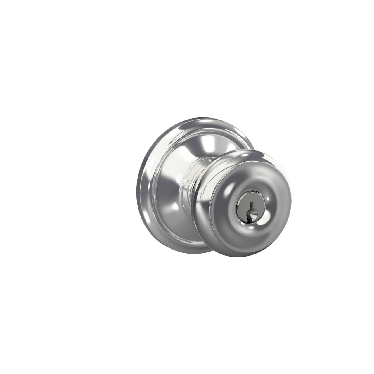 Georgian Knob Keyed Entry Lock