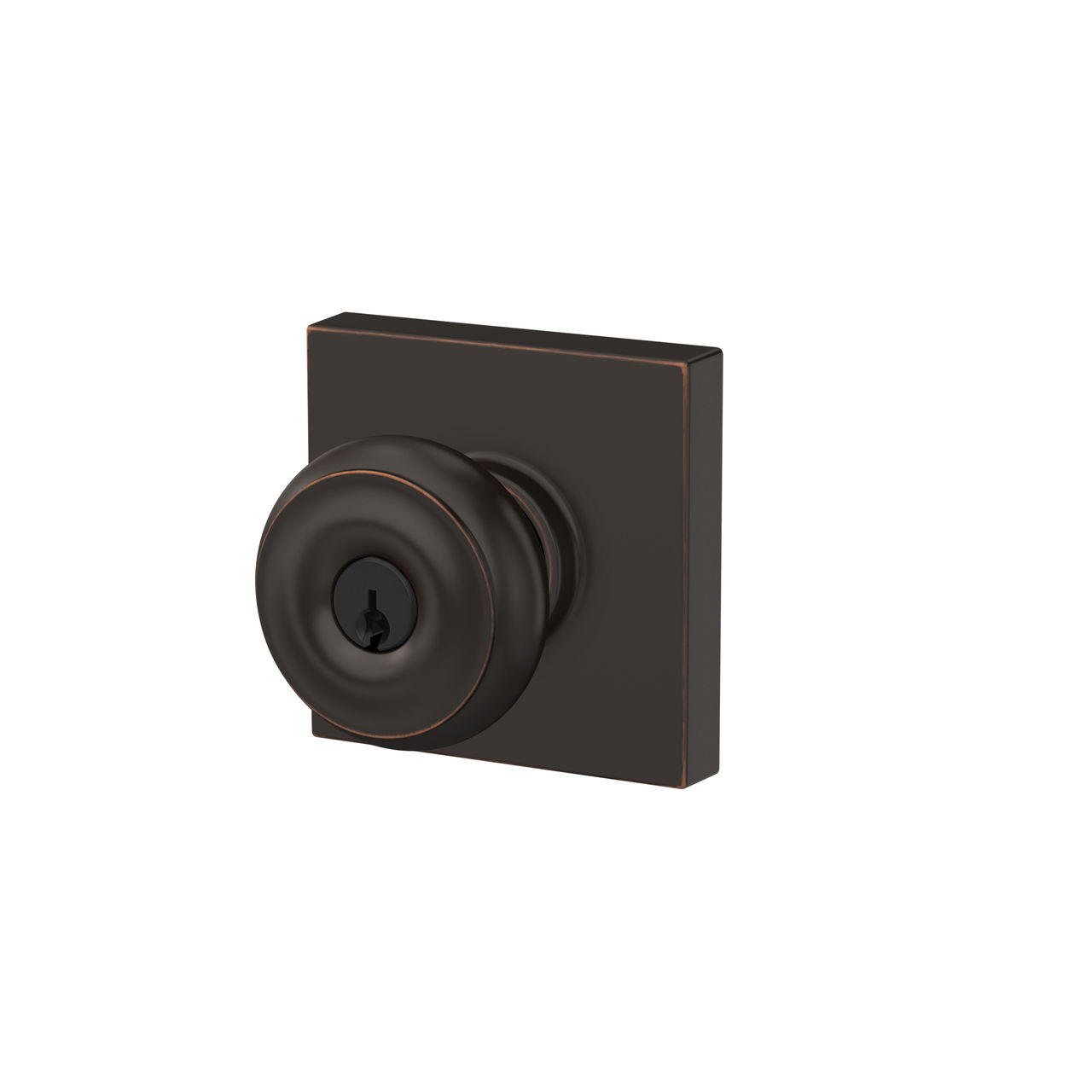 Georgian Knob Keyed Entry Lock