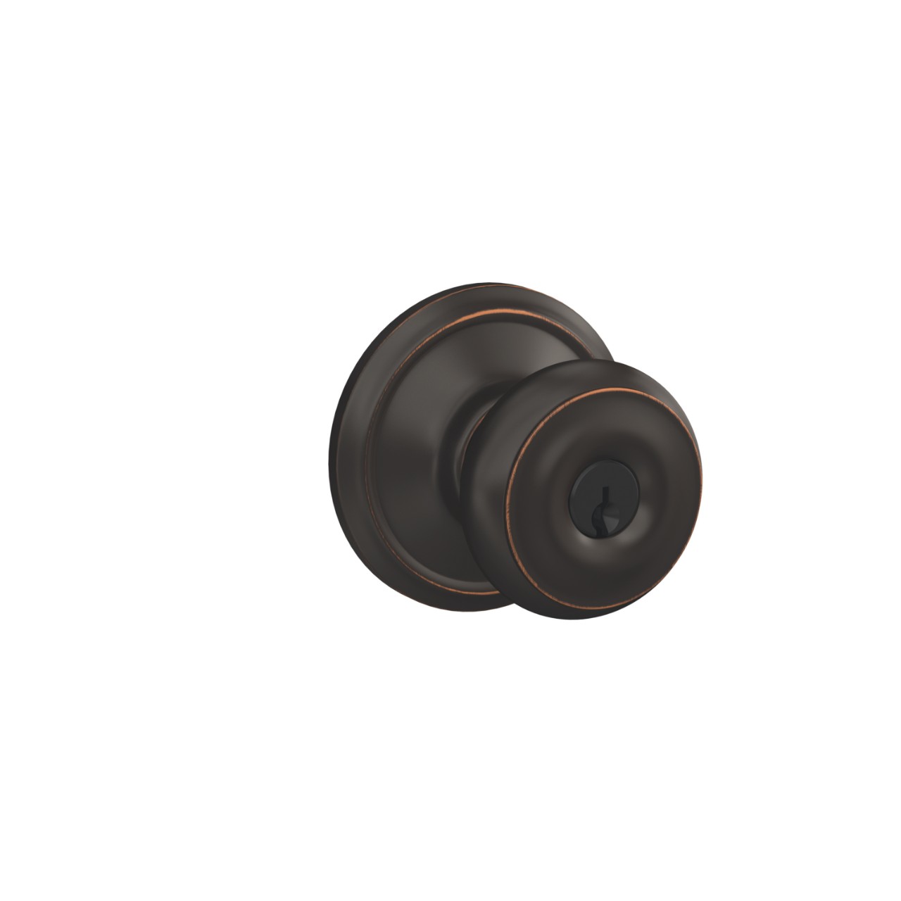 Georgian Knob Keyed Entry Lock