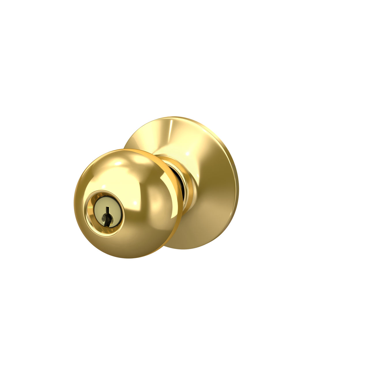 Orbit Knob Keyed Entry Lock