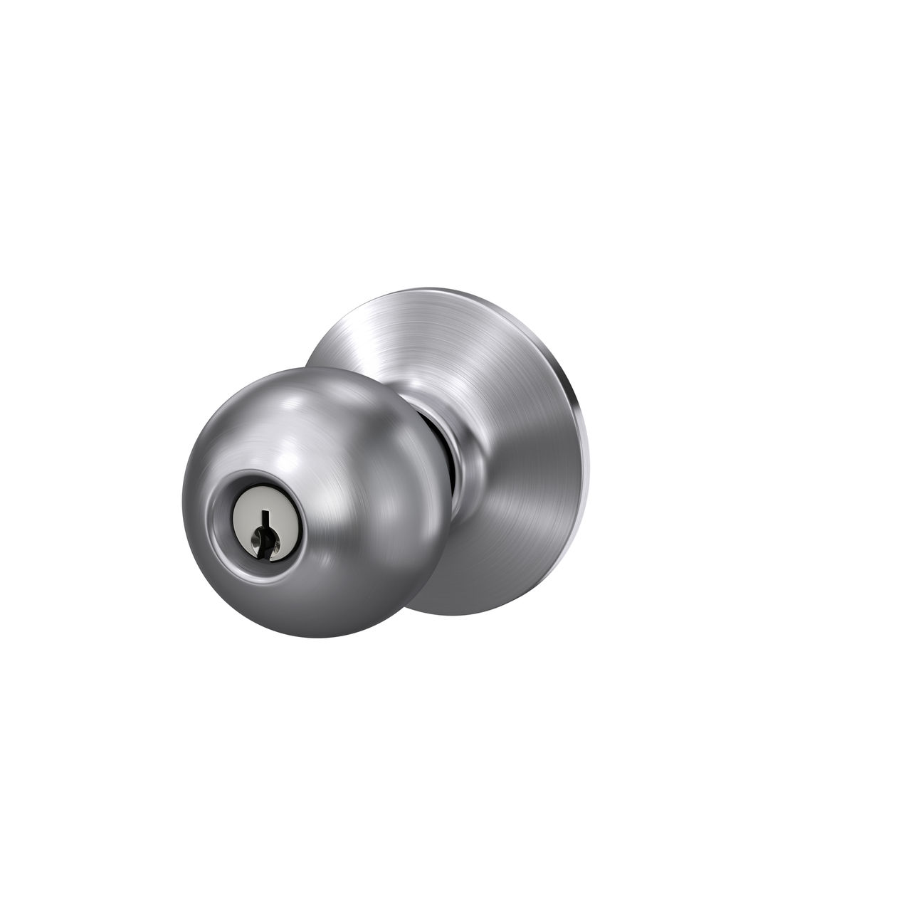 Orbit Knob Keyed Entry Lock