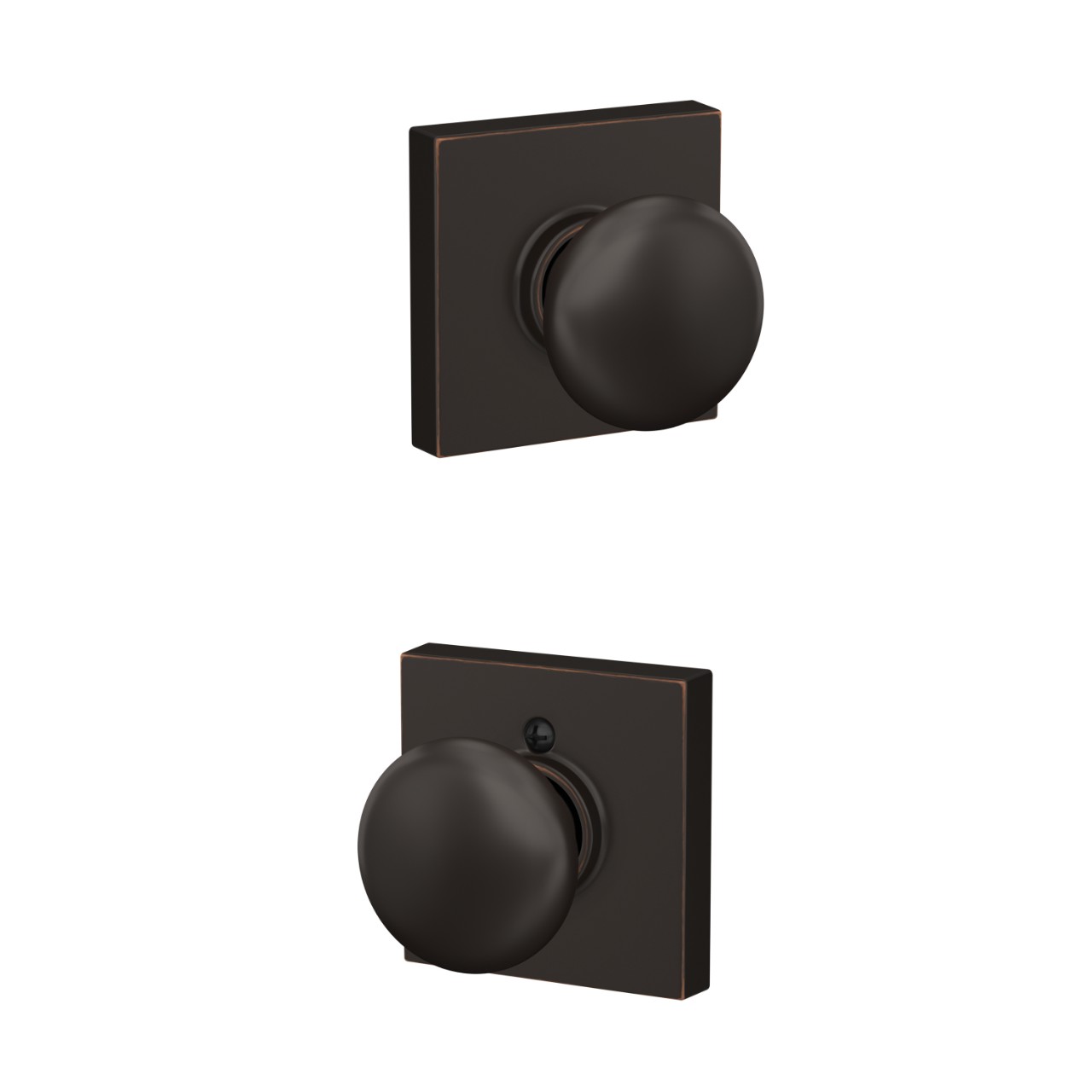 Plymouth Knob Hall & Closet Lock
