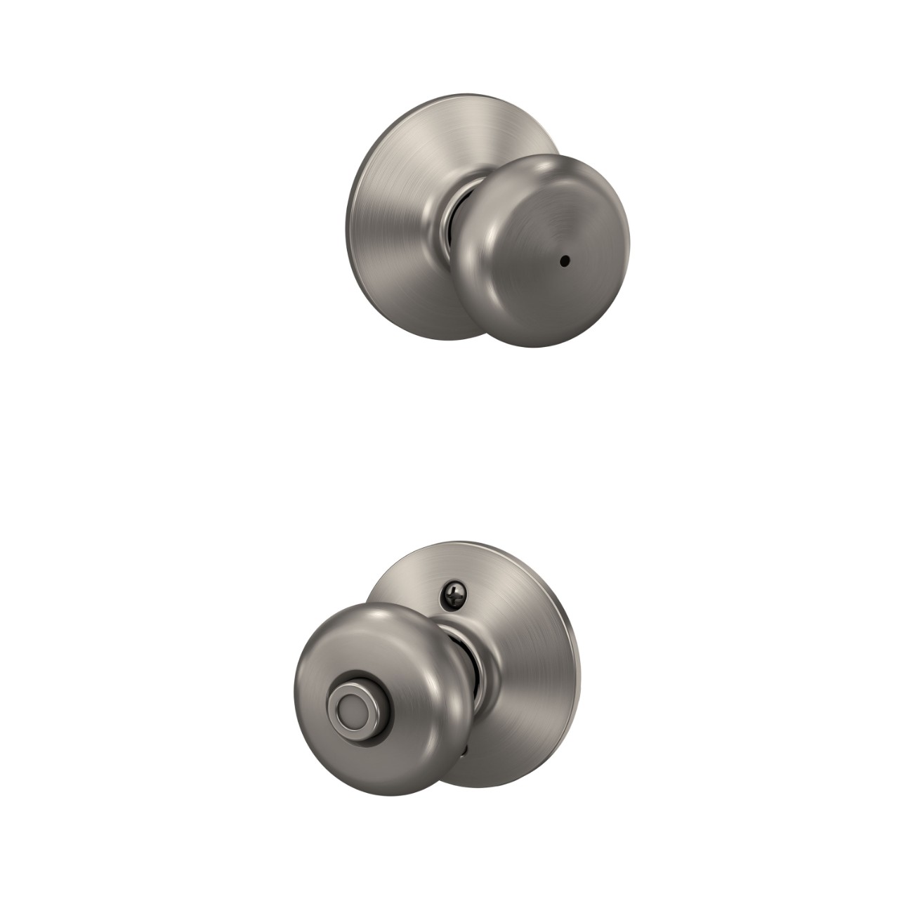 Plymouth Knob Bed & Bath Lock