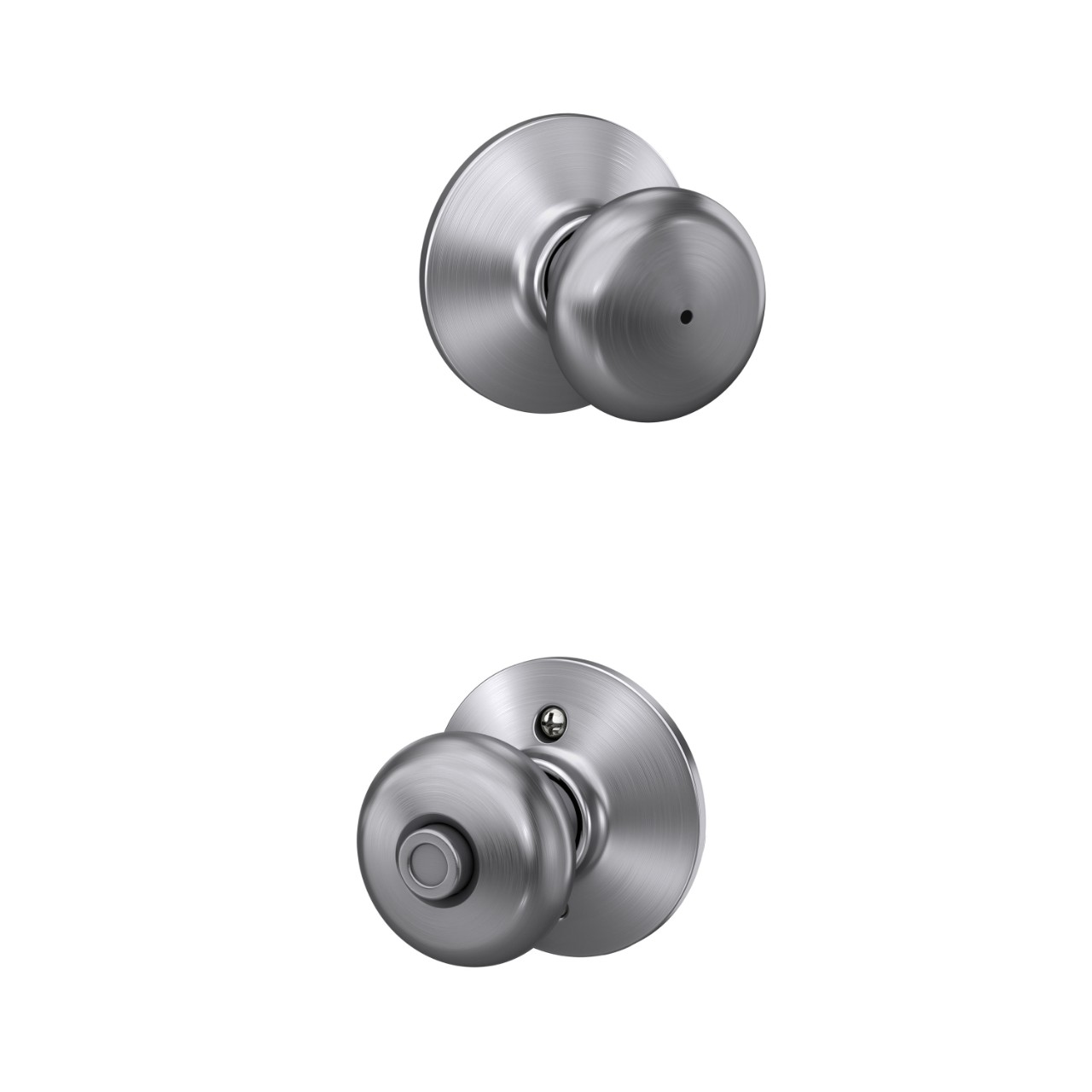 Plymouth Knob Bed & Bath Lock