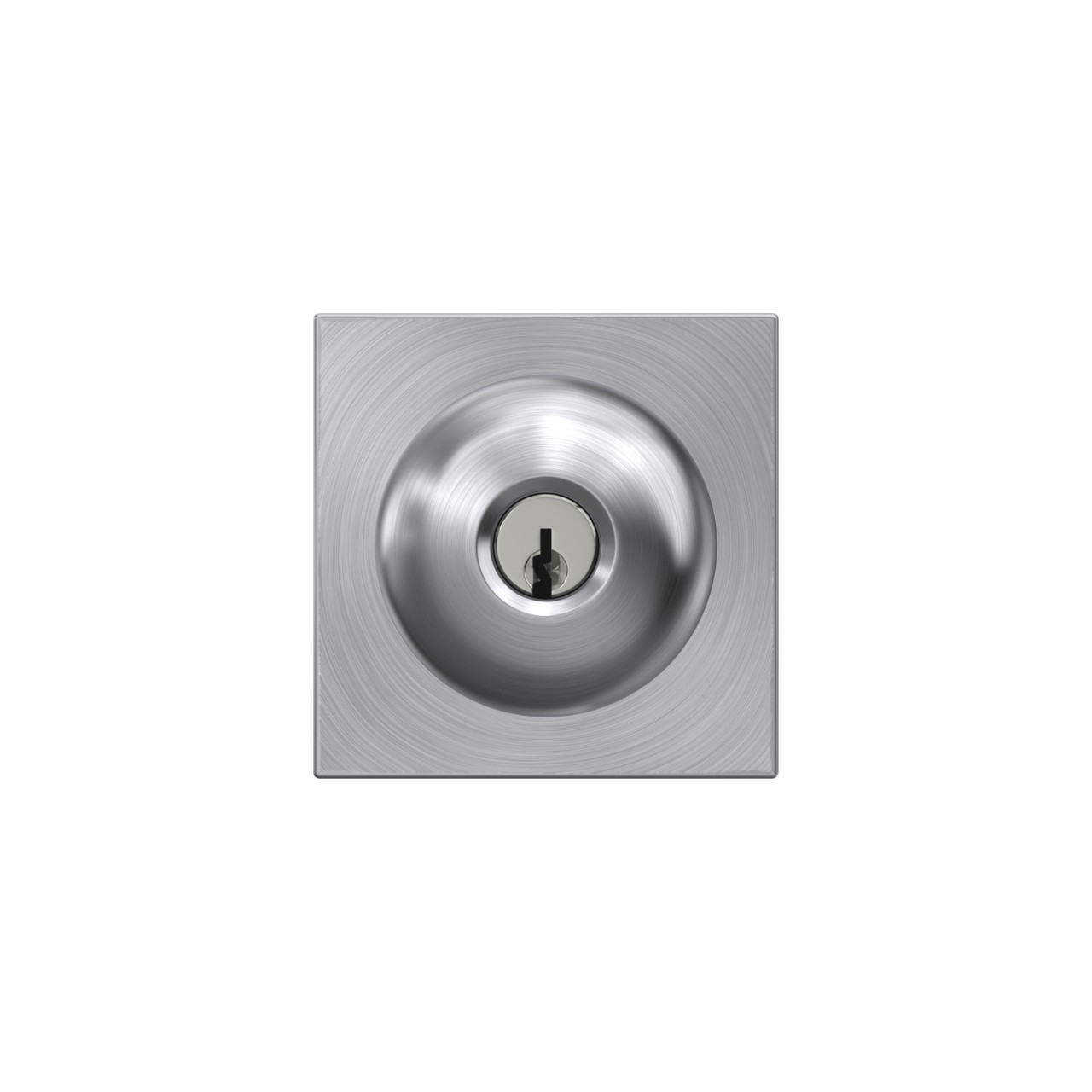 Plymouth Knob with Collins Trim Keyed Entry Lock