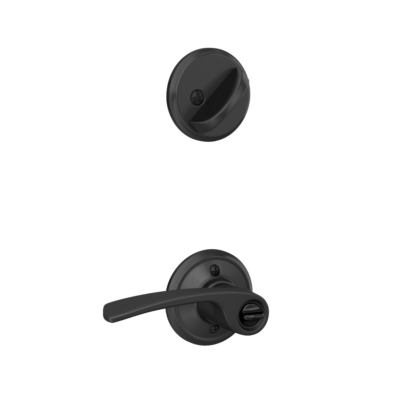 Single Cylinder Deadbolt and Merano Lever Keyed Entry Lock