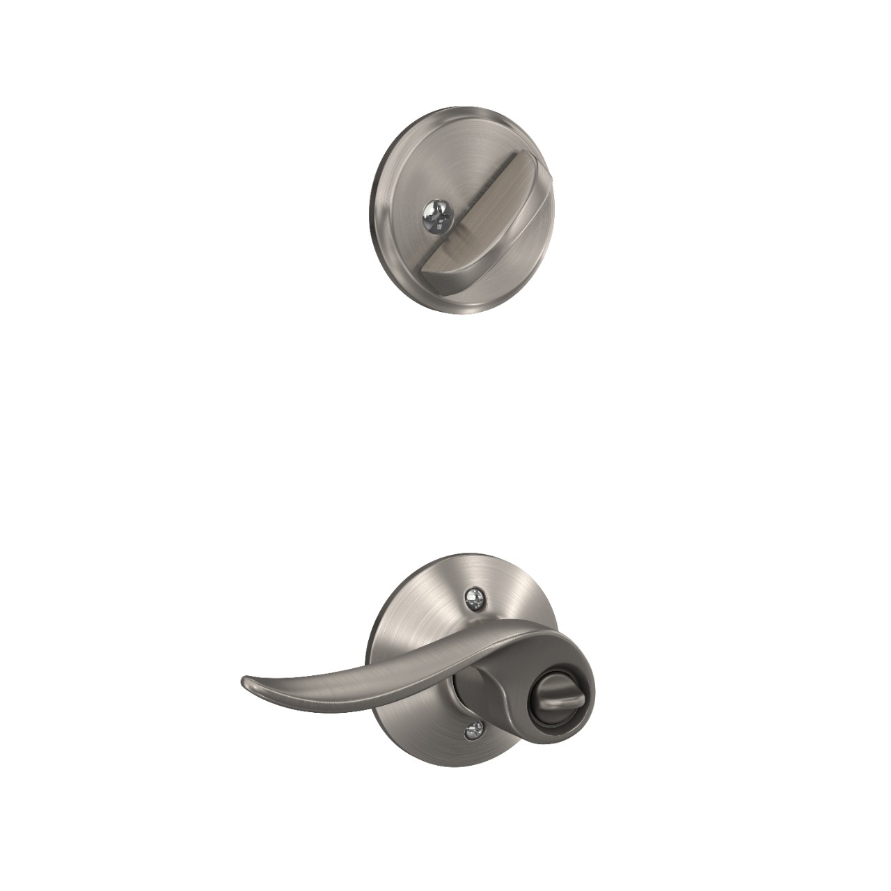 Single Cylinder Deadbolt and Sacramento Lever Keyed Entry Lock