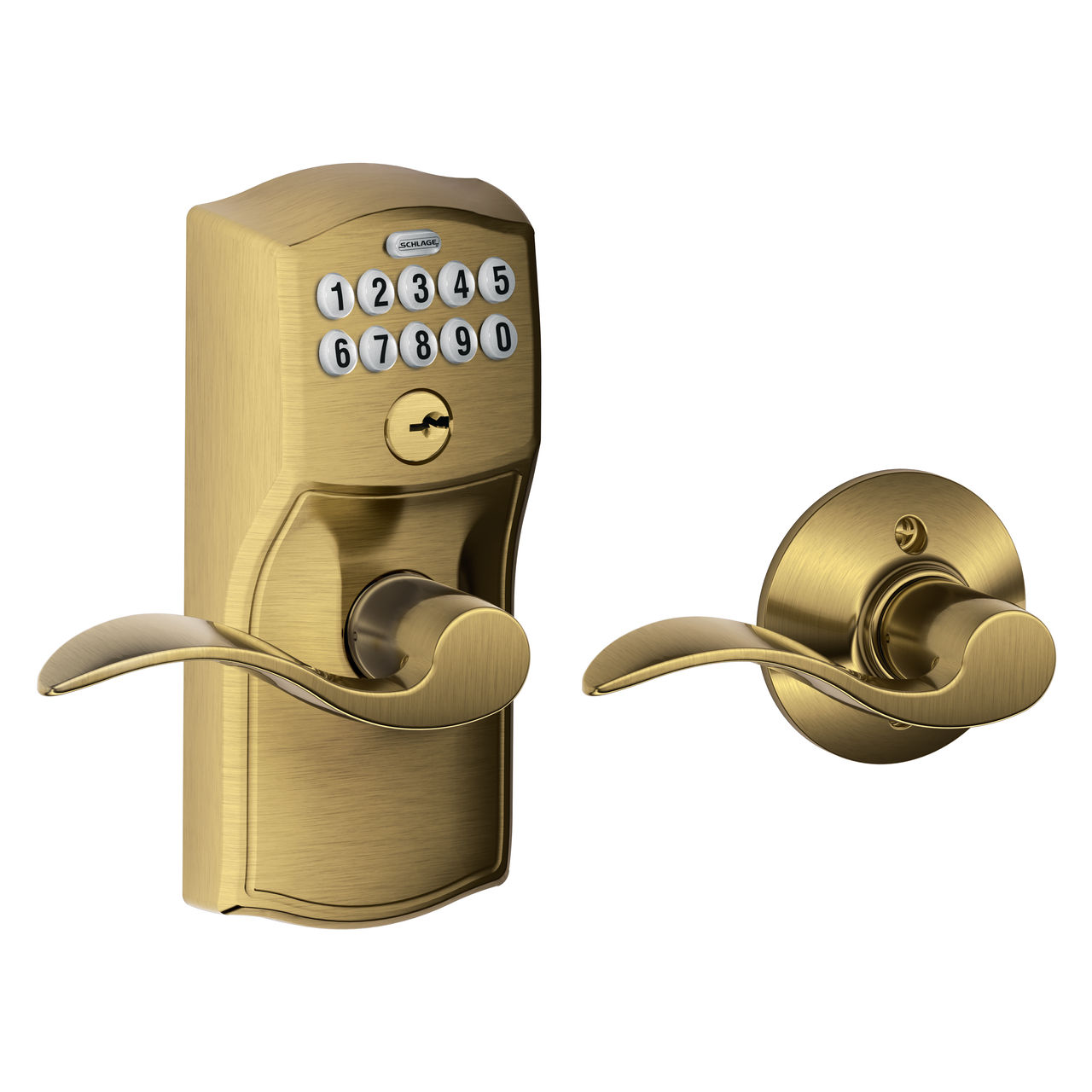 Keypad Lever and Accent Lever with Auto Lock