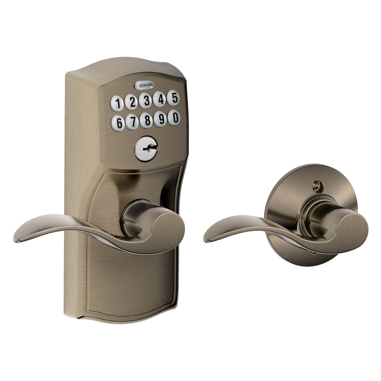 Keypad Lever and Accent Lever with Auto Lock