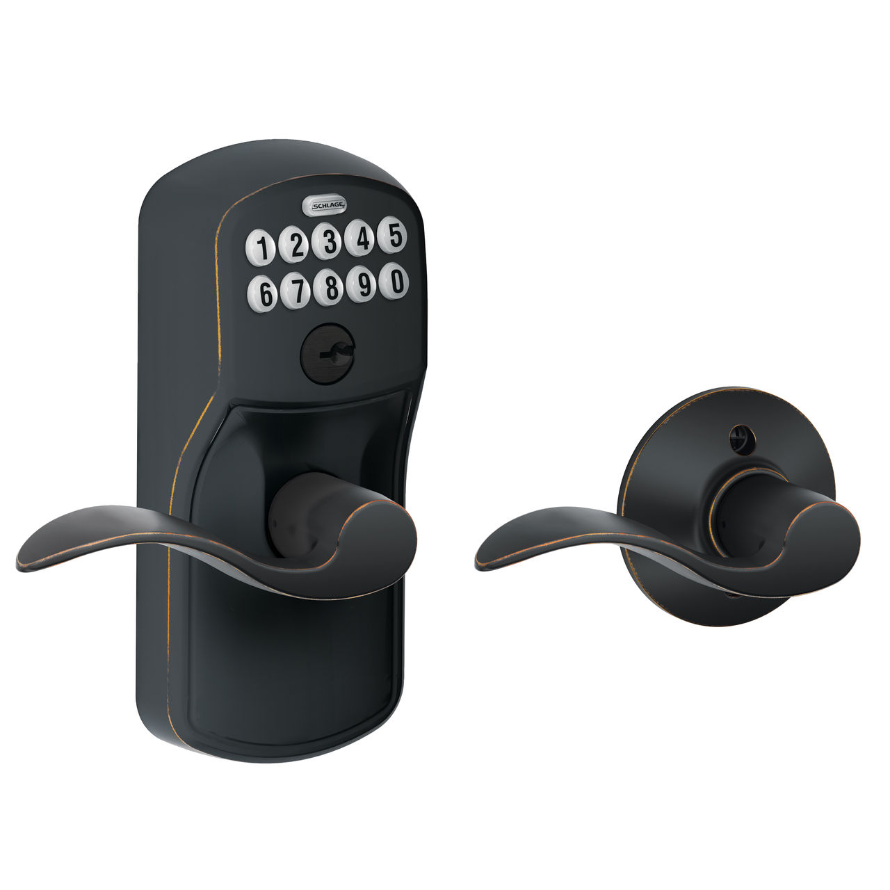 Keypad Lever and Accent Lever with Auto Lock