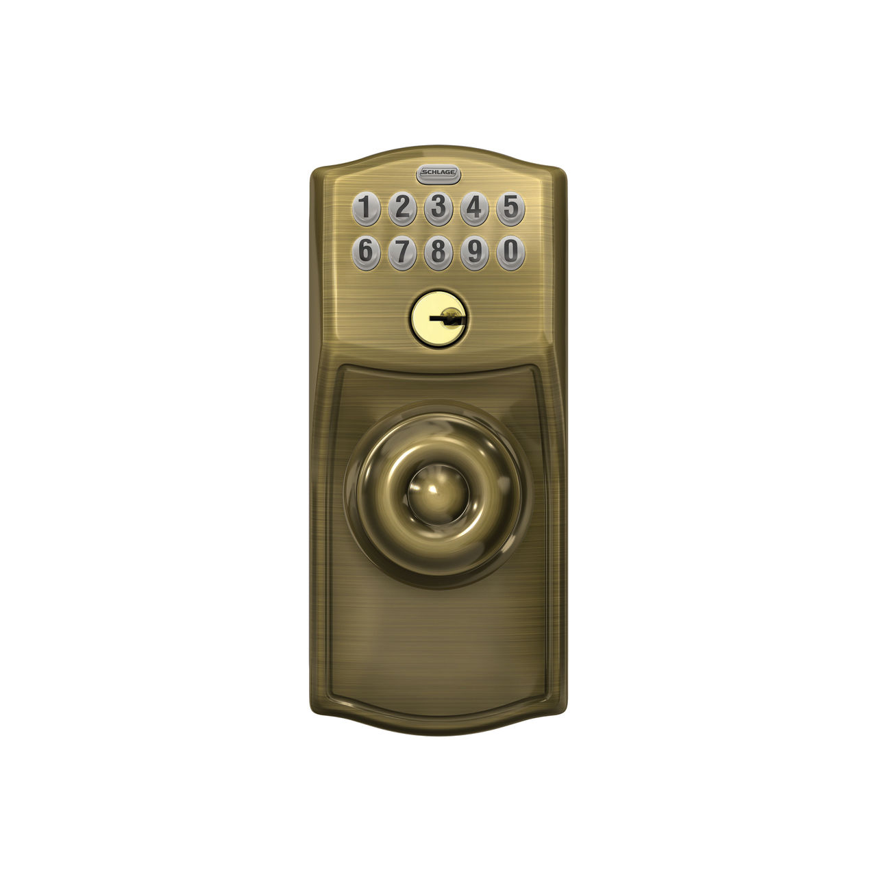 Keypad Knob and Georgian Knob with Flex Lock