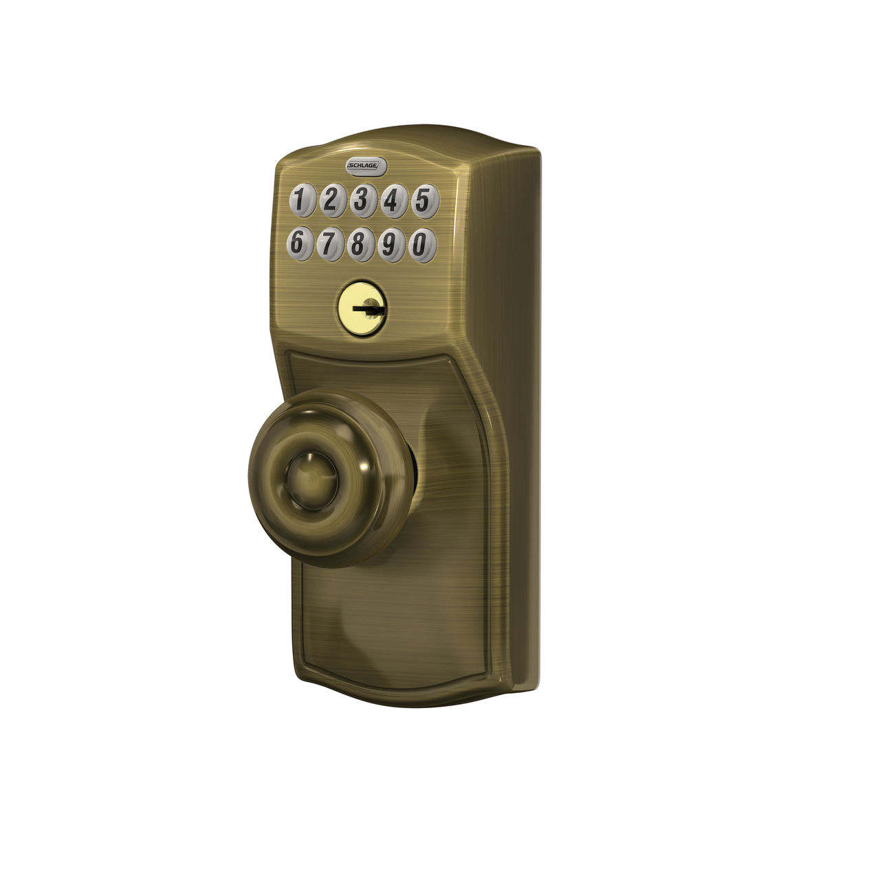 Keypad Knob and Georgian Knob with Flex Lock