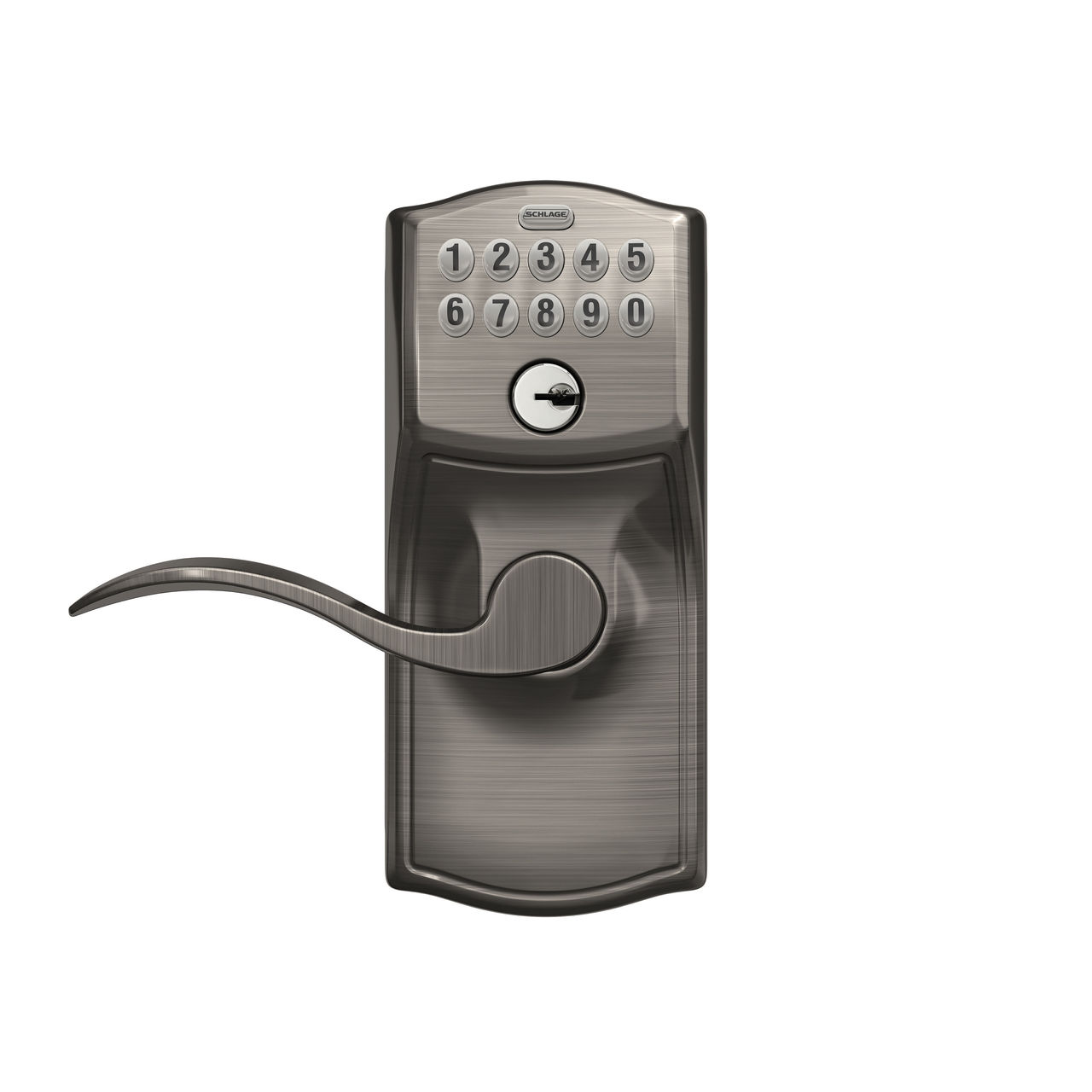 Keypad Lever and Accent Lever with Flex Lock