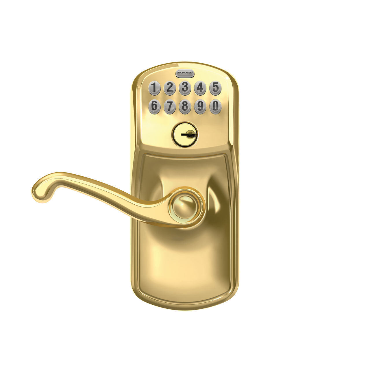 Keypad Lever and Flair Lever with Flex Lock