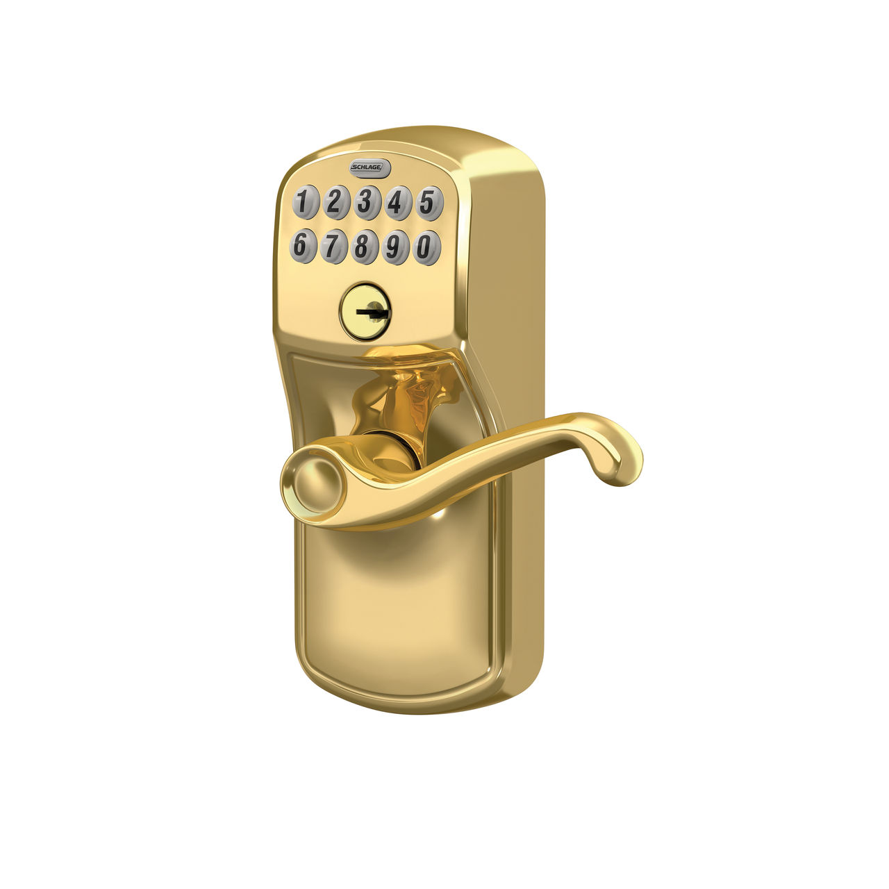 Keypad Lever and Flair Lever with Flex Lock