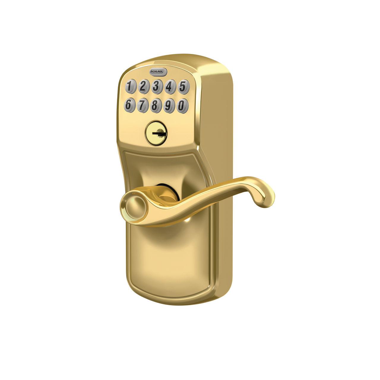 Keypad Lever and Flair Lever with Flex Lock