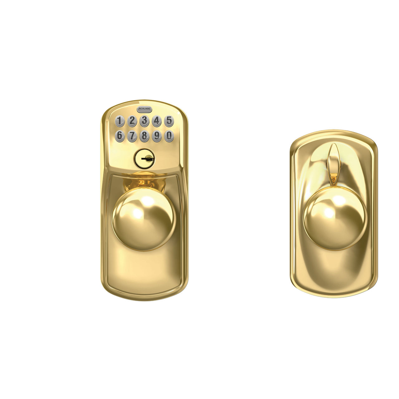 Keypad Knob and Plymouth Knob with Flex Lock