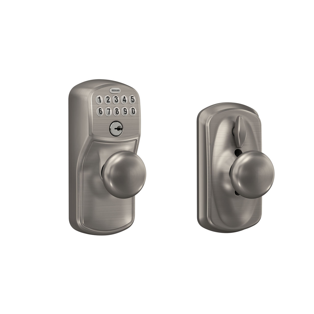 Keypad Knob and Plymouth Knob with Flex Lock
