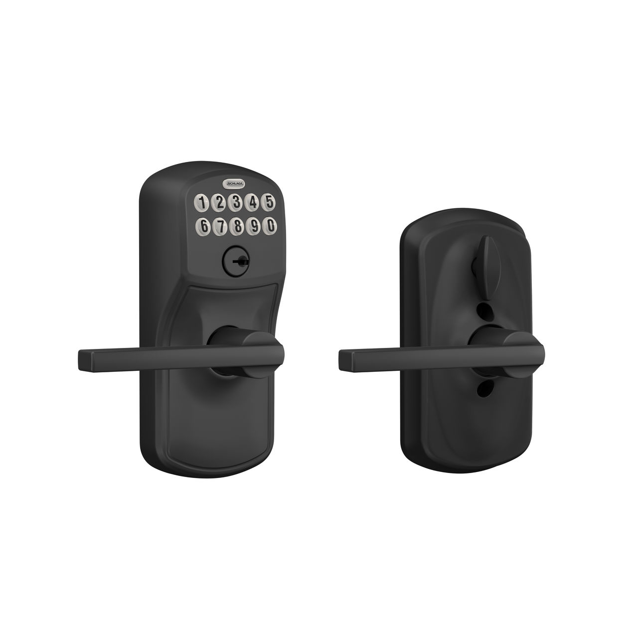 Keypad Lever and Latitude Lever with Flex Lock