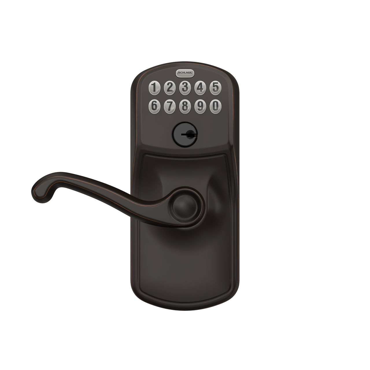 Keypad Lever and Flair Lever with Flex Lock